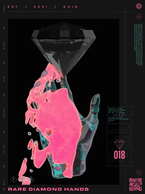Rare Diamond Hands #018