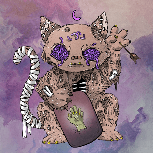 Zombie Lucky Cat 0813