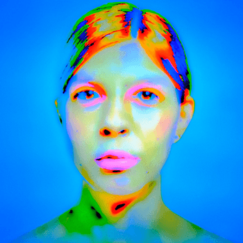 Simulacrum of a face