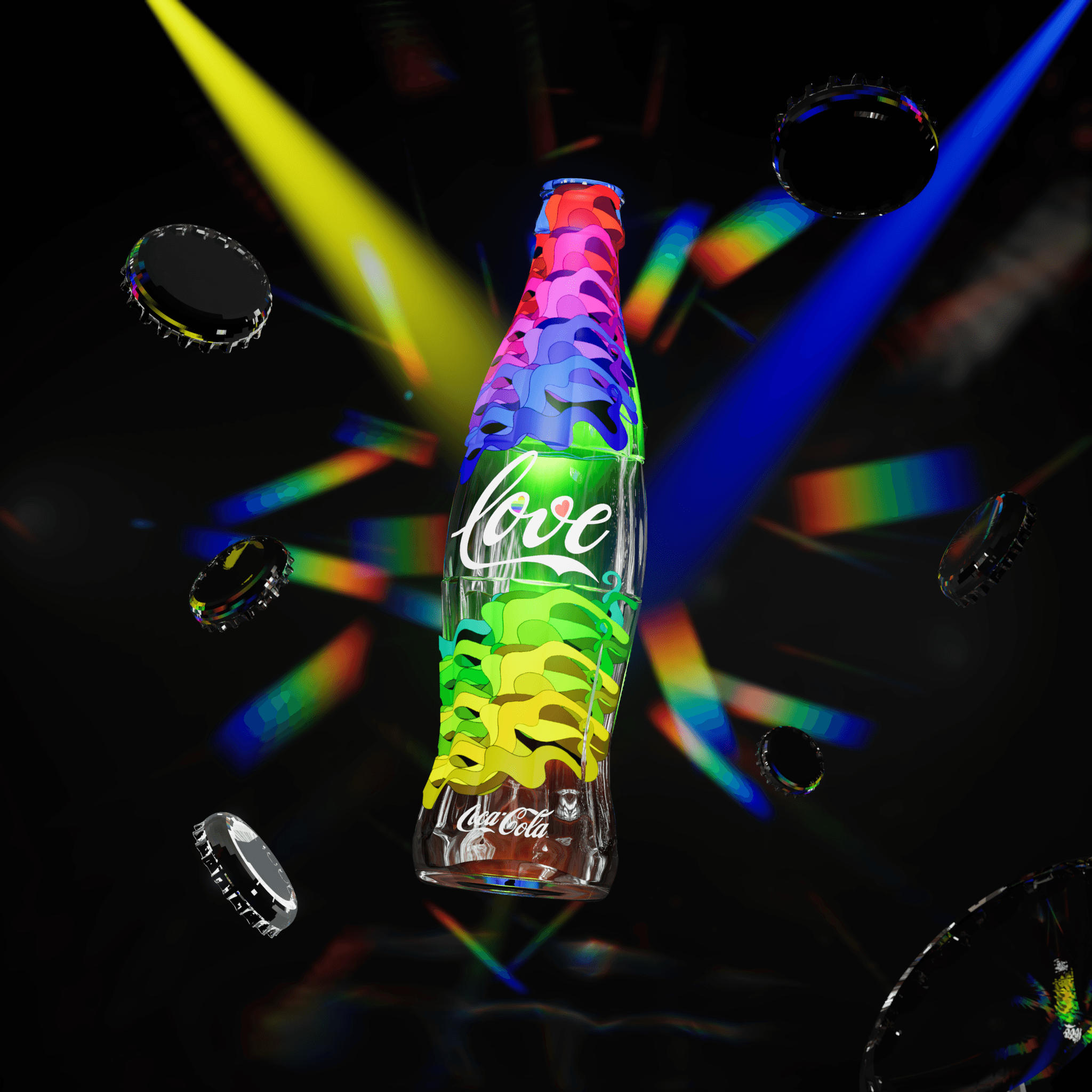 Coca-Cola Pride Bottle #96