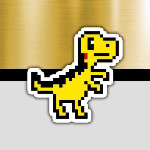 PixelSaurus Rex #0310 [Super Rare]