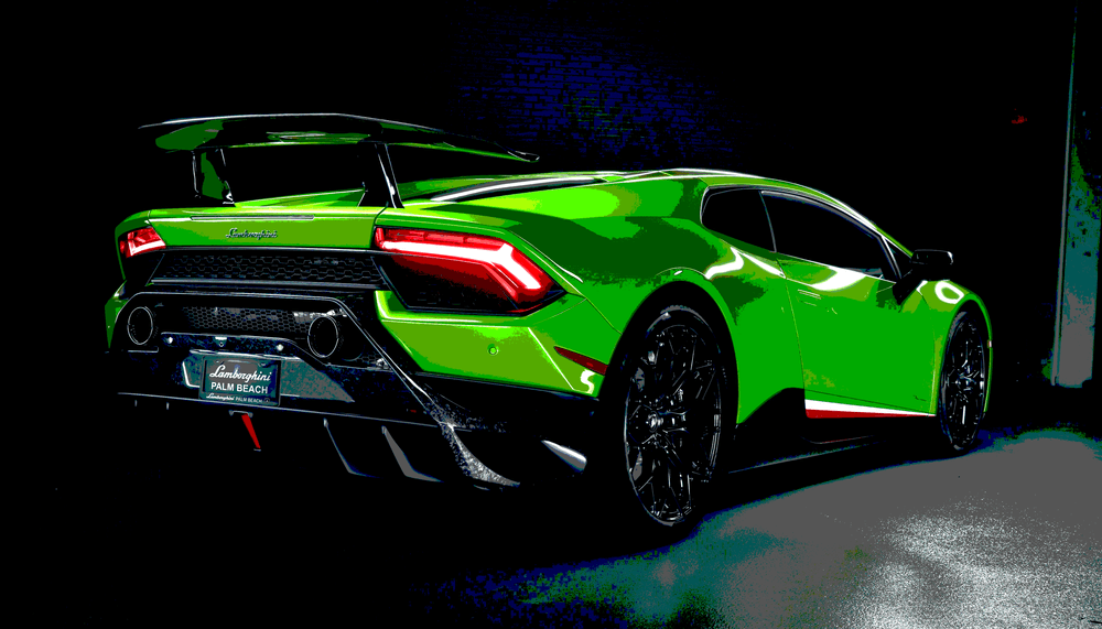 Lamborghini Huracan Performante Spyder (in green) - Supercars, and  hypercars | OpenSea