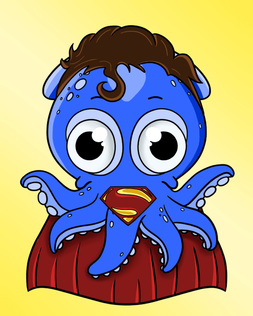 Baby Crypto Octopus #0089