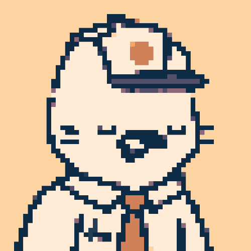 Bored Pixel Cat #384