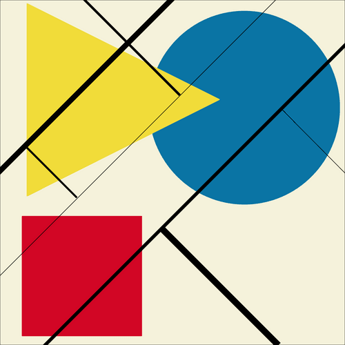 CryptoBauhaus: №07 (8x8 print with purchase)