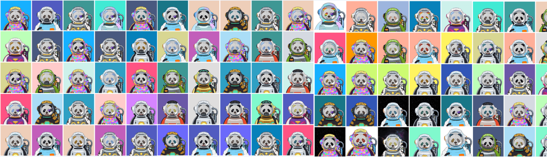 PandaAstronautClubold bannière