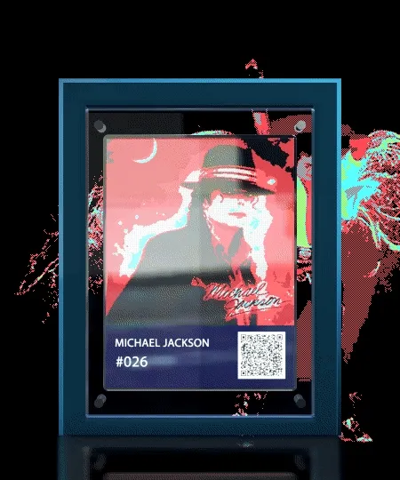Michael Jackson pixel card #026