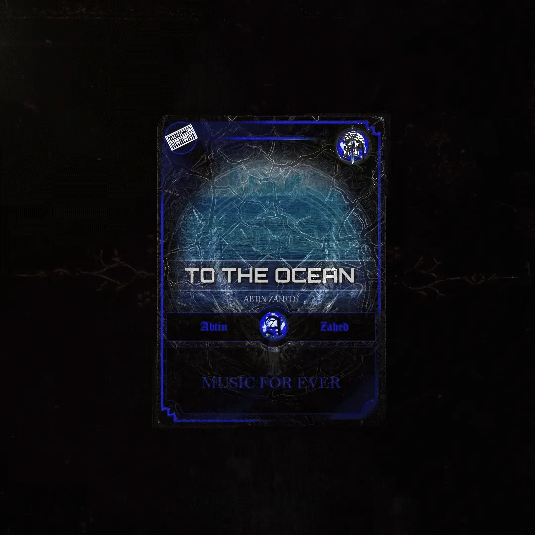 Blue To The Ocean Card