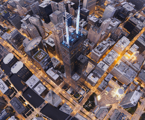 Above Chicago