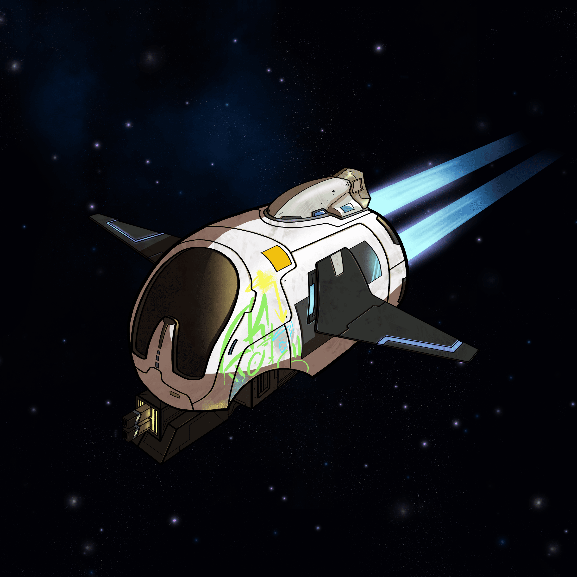 Genesis Spaceship #500