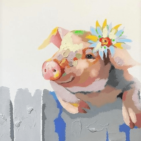 Pop Art Animals #017 - 1/1 - Animal Farm Pop Art | OpenSea