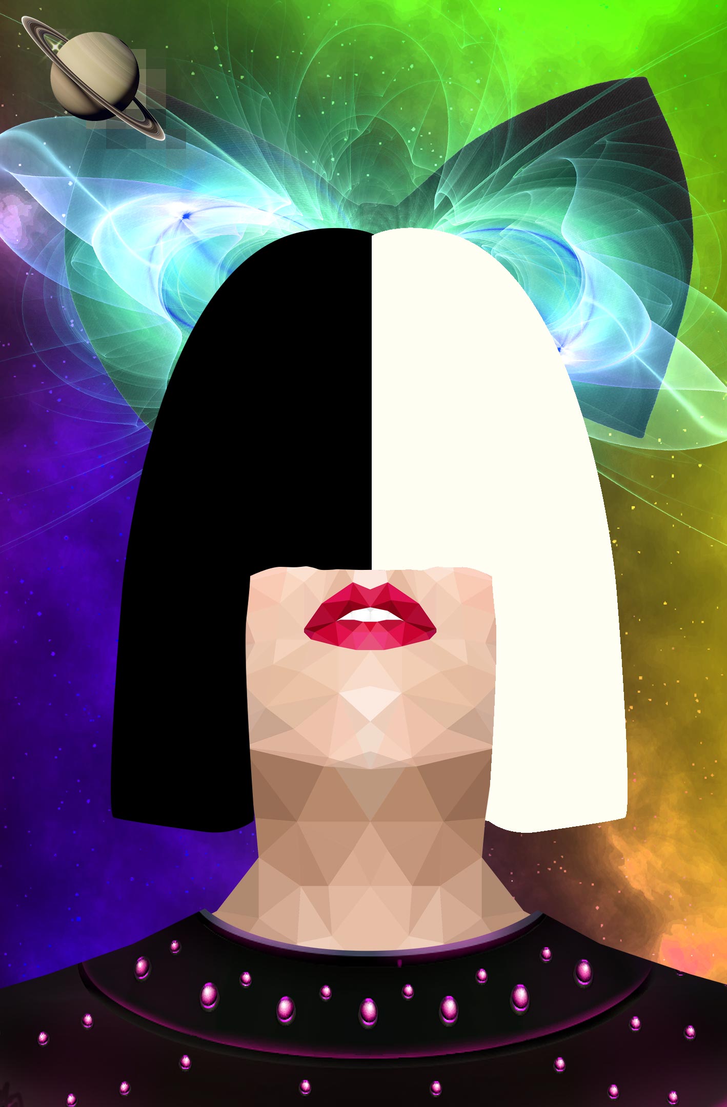 Homo Spacien #2 inspired by Sia