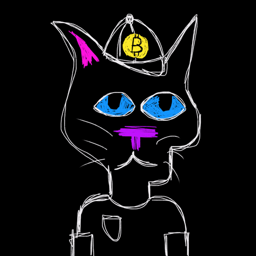 Hand Drawn Gutter Cat Gang 517