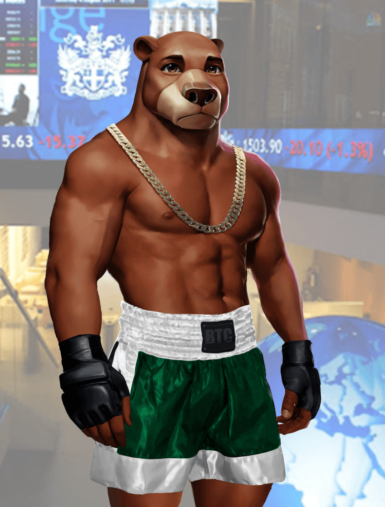 Wall Street Avatar Fighter Bear #216