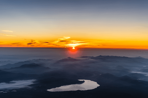 ＃４ Miracle at the summit of Mt.Fuji