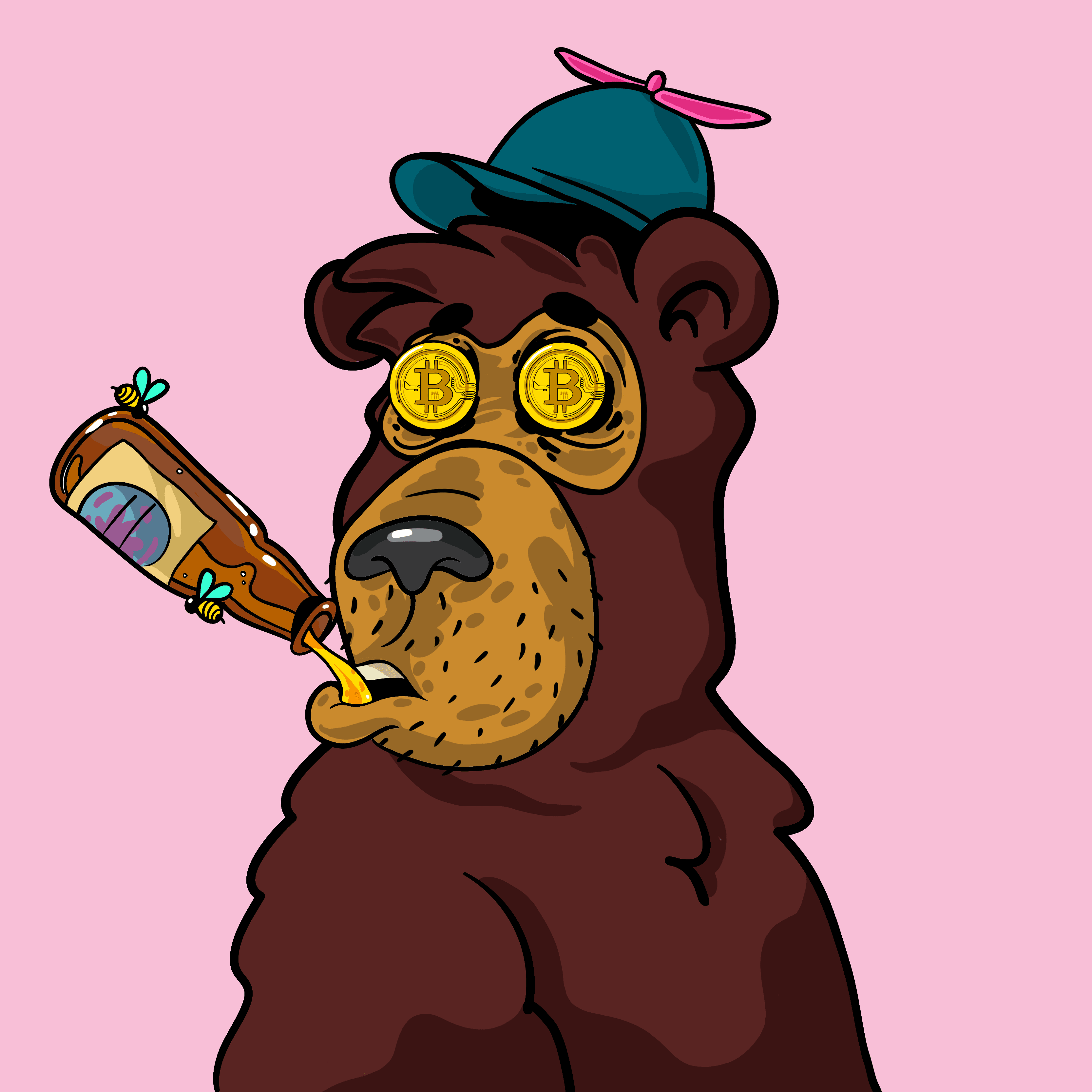 Buzzed Bear #7524