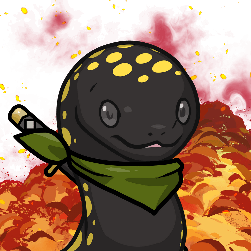Orochi-Pointed salamander #19413