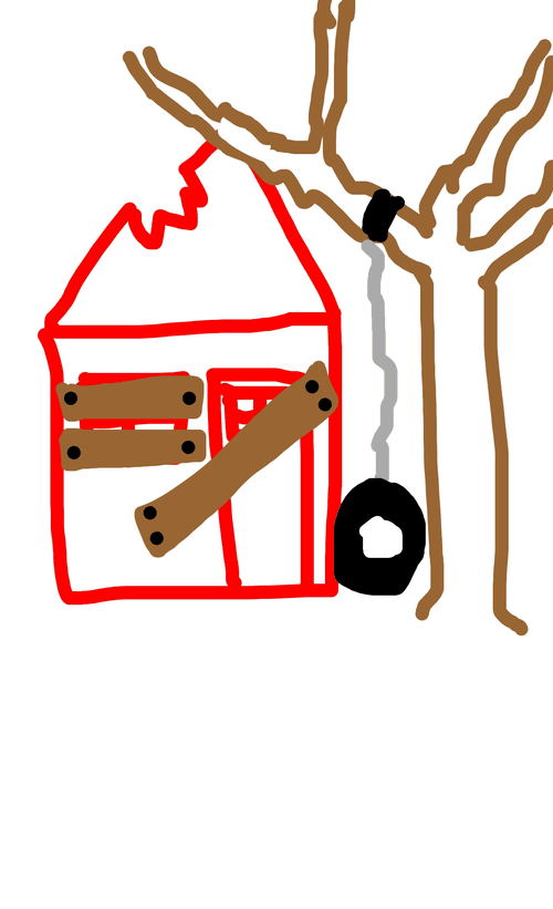 Shitty Red Meth House