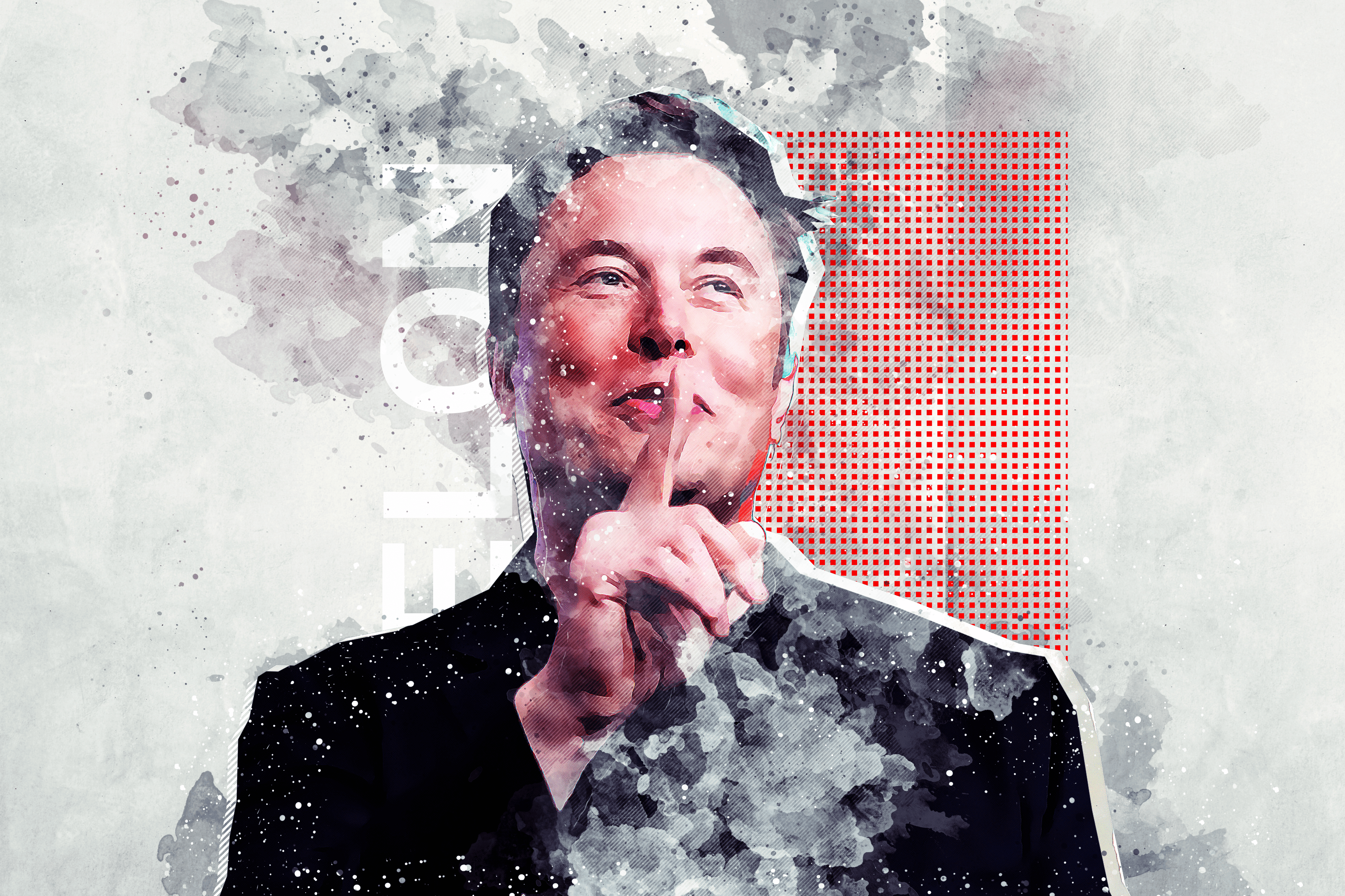 Color Card #55 Elon Musk