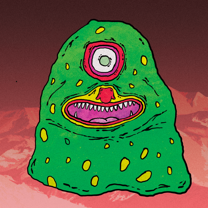 Monster Brick #8 - Jolly Martian