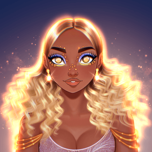 Glowing Girl #145