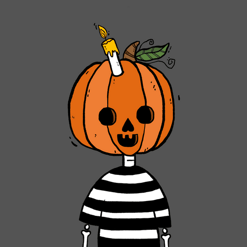 #135 Pumpkin boy