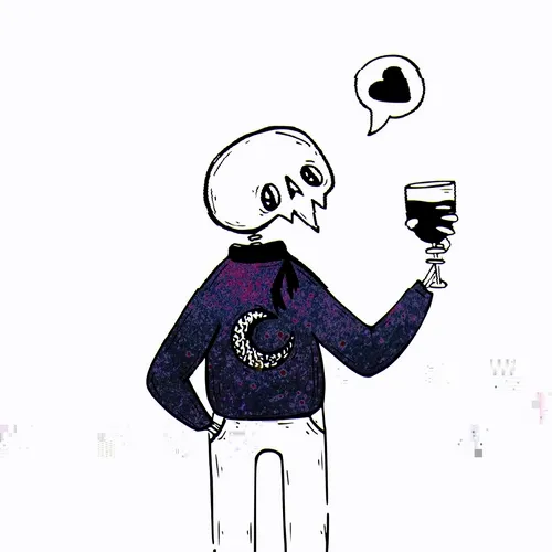 Oh Wine Skull #144