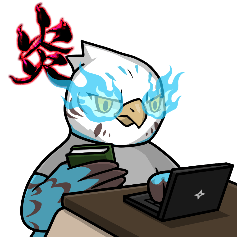 Narukami-Blogger-Blue budgie #02459
