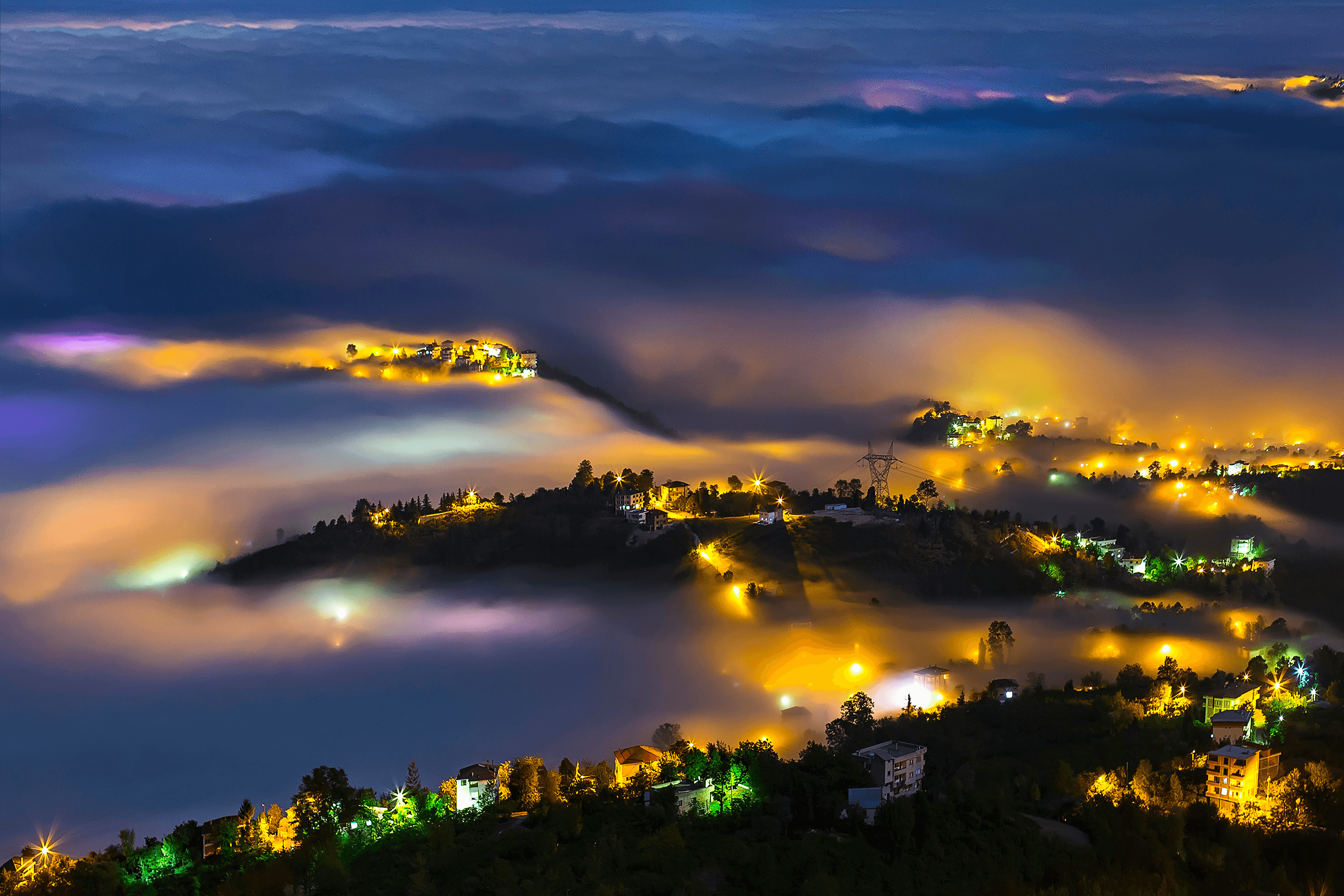 Mist and Village