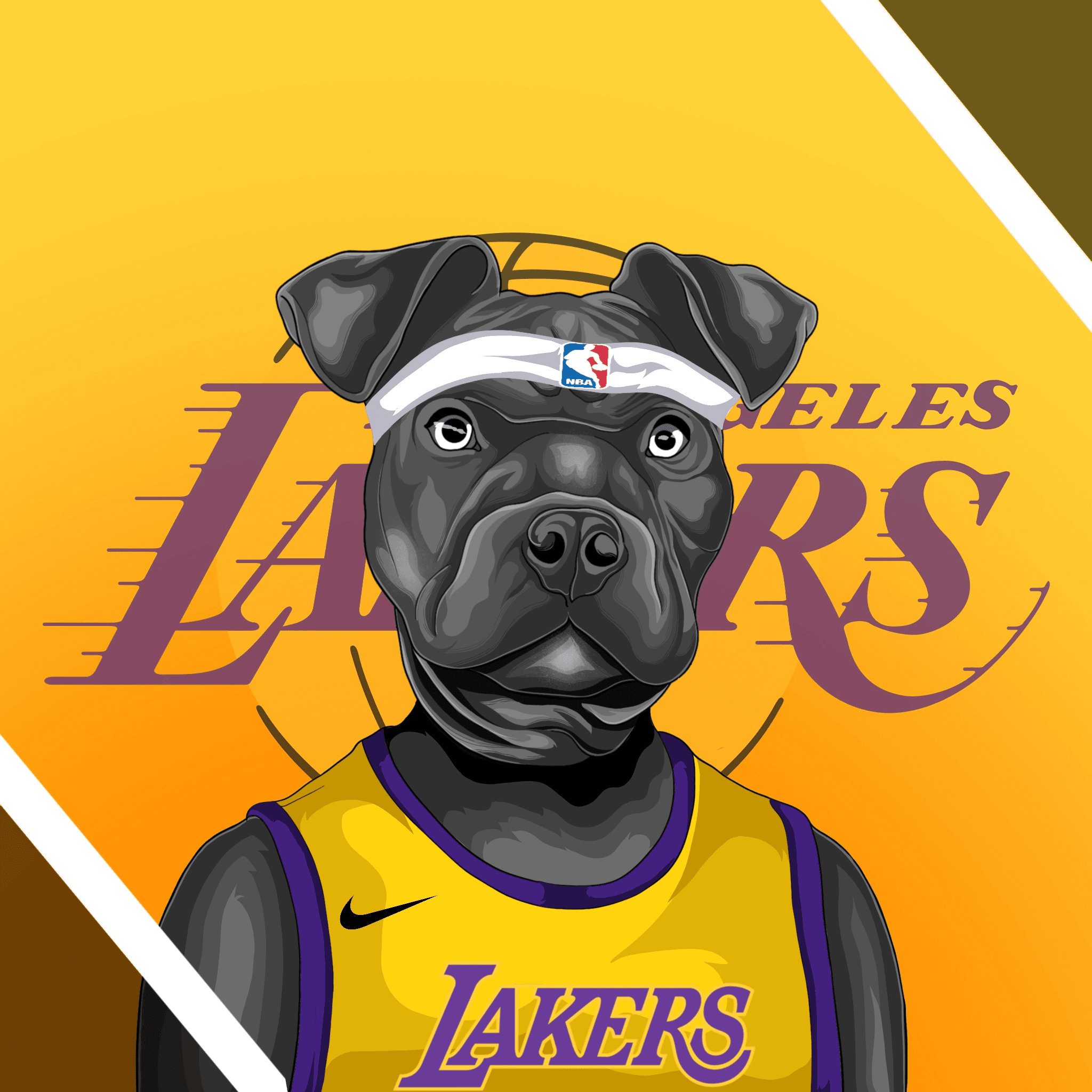 lakers jersey for dogs