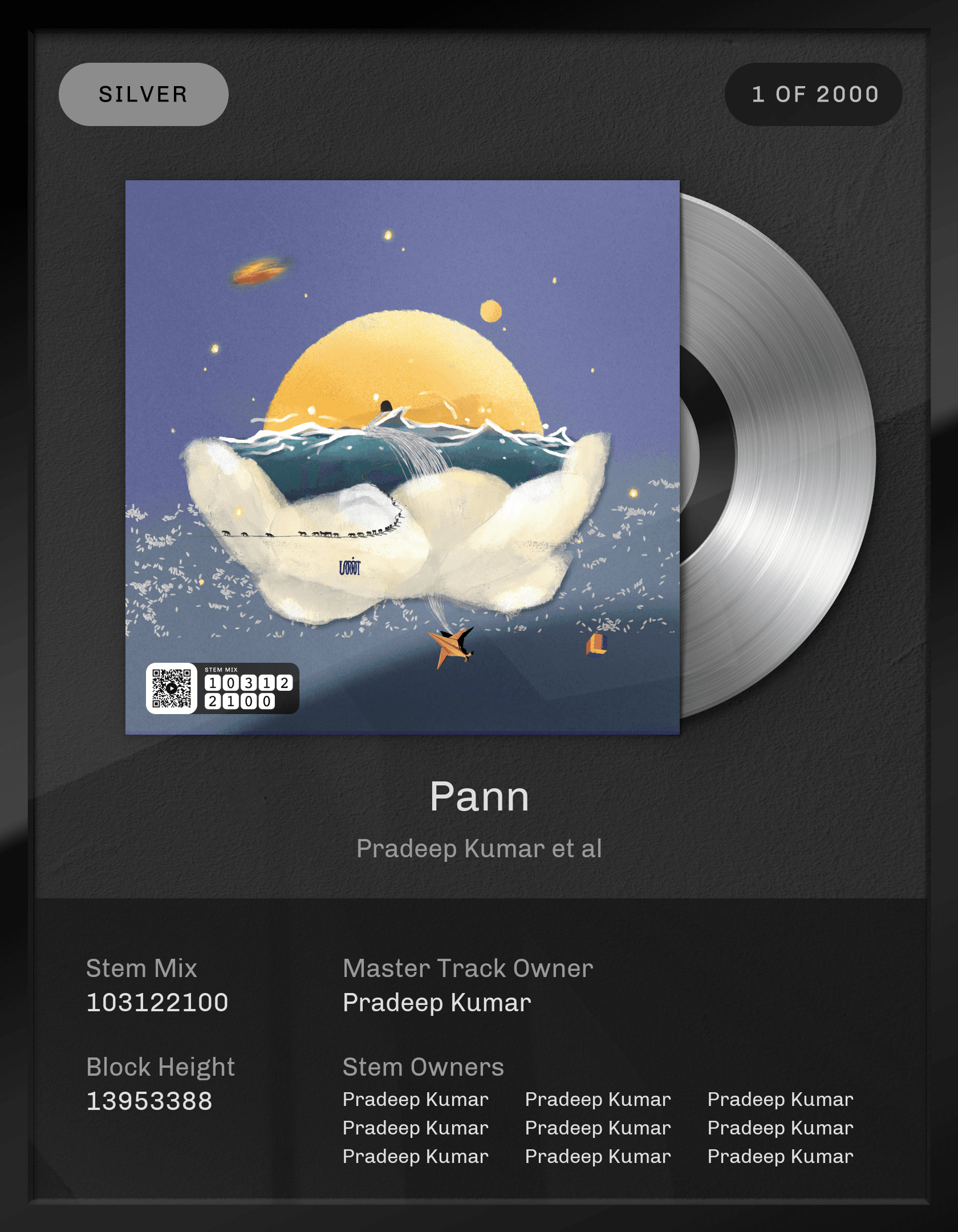 பண் (Pann) Silver Edition (Mix: 103122100)