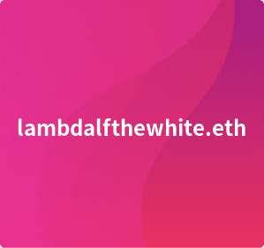 lambdalfthewhite banner