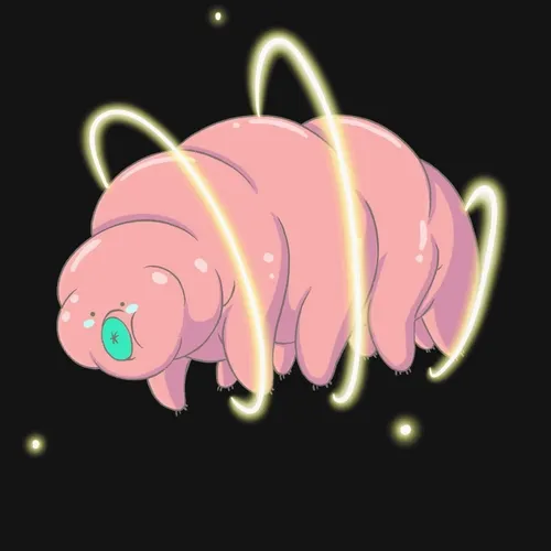 Running water bear