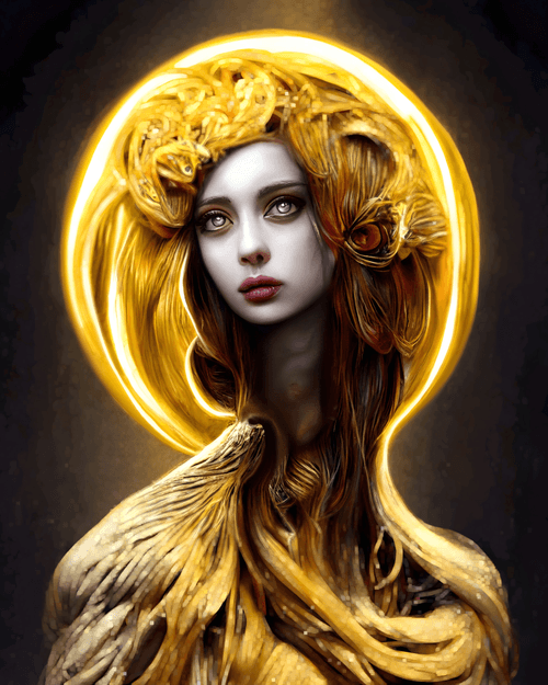 Freaky Goddess #80 Golden Light