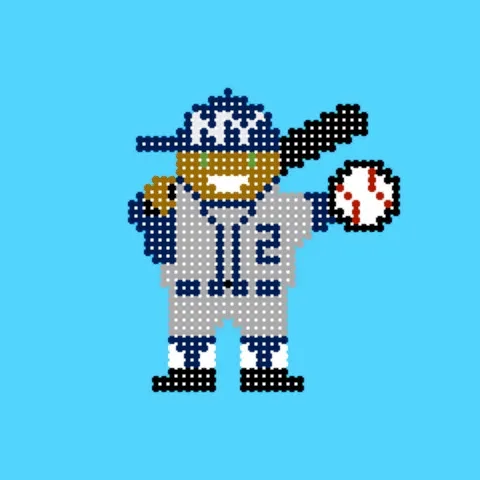 Sportz Pix 7 Genesis Baseball Player
