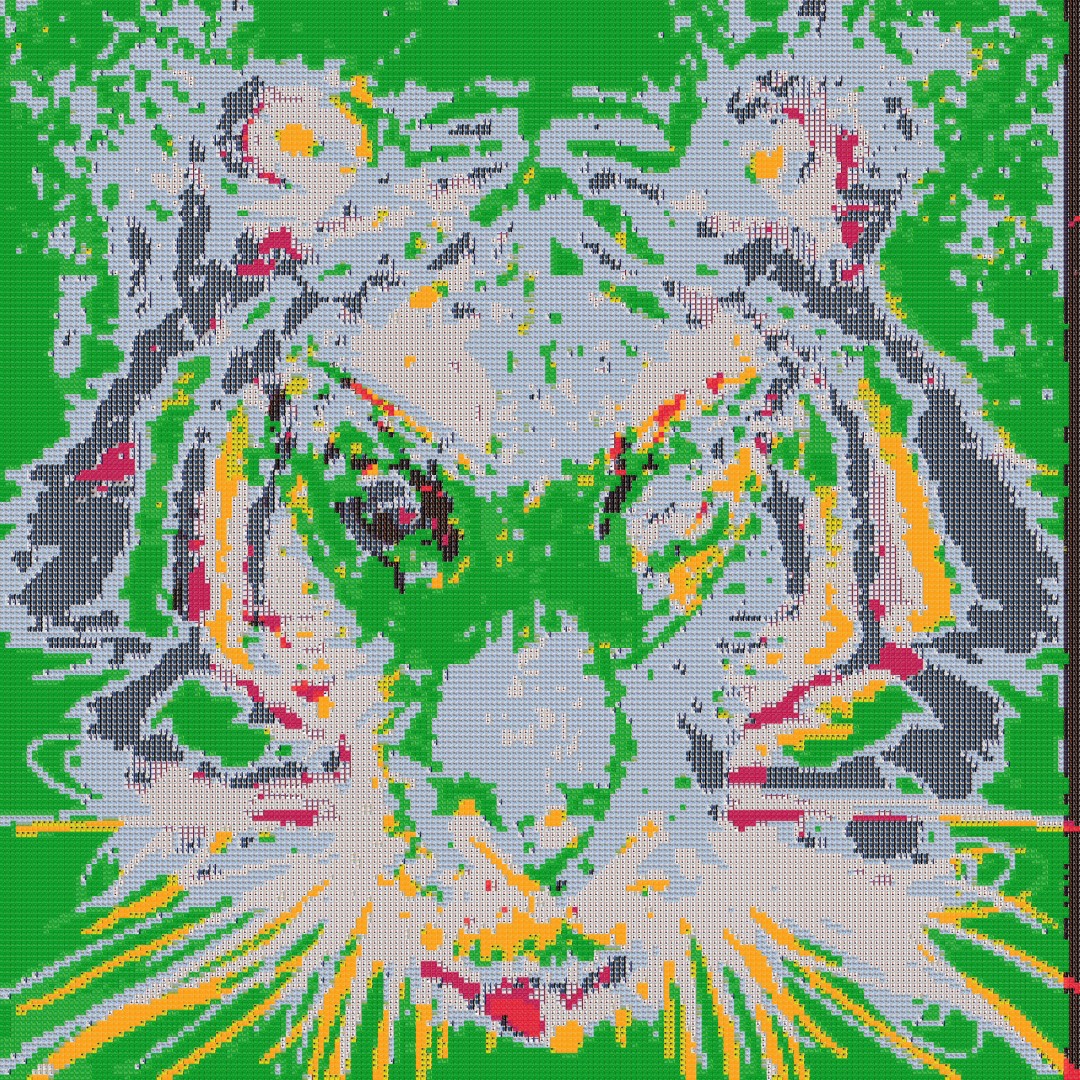 Mosaic Tiger Chaos & Secrets of Zoom