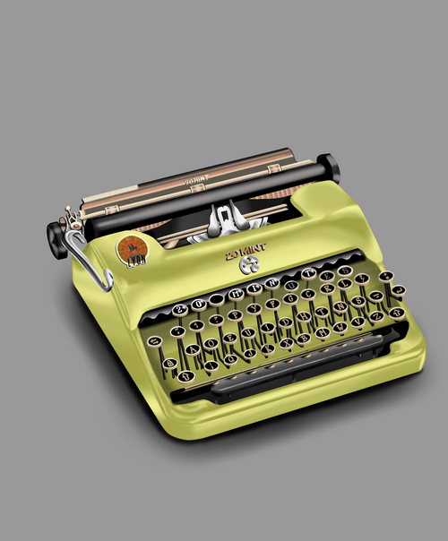 20 Mint Typewriter #162
