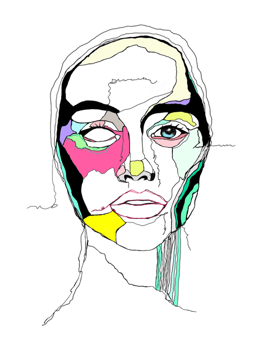 colorful faces collection vol.2