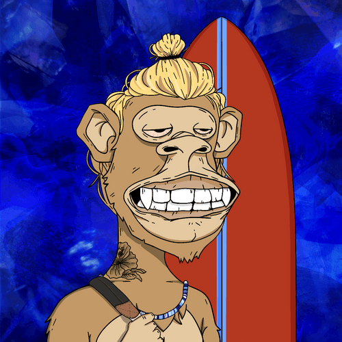 Chillin' Ape Surf Club #289