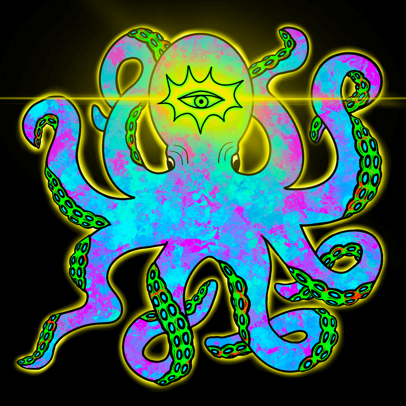 Third Eye Octopus #091