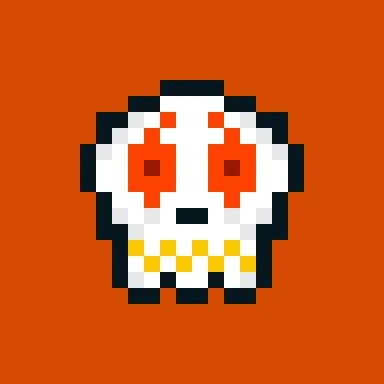 Kawaii SKULL #4007