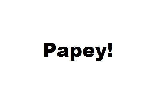 Papey banner