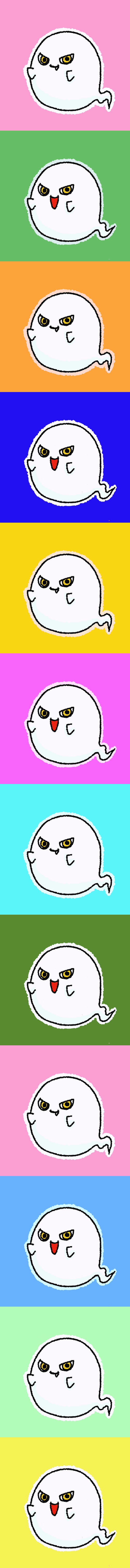 Kawaii ghost collection