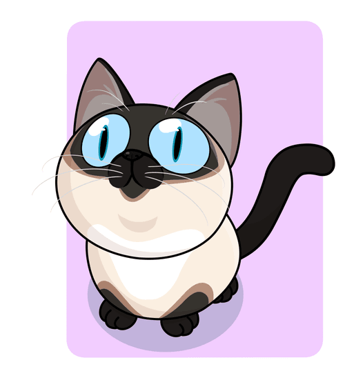 Cat Staring Galaxy #S0007