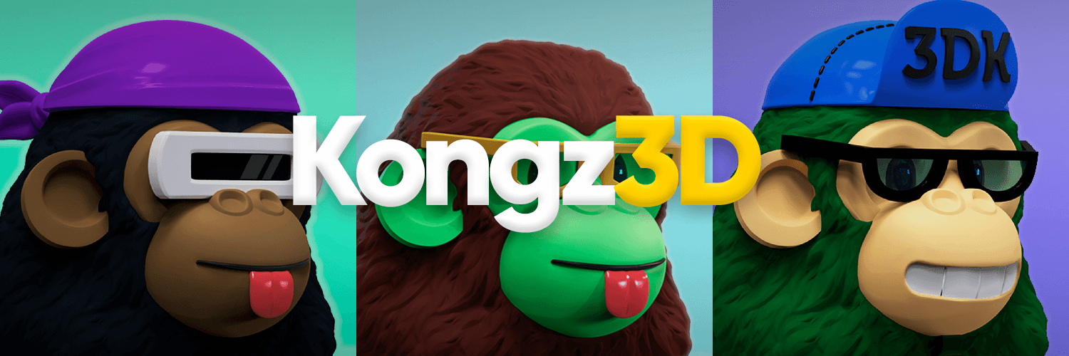 Kongz3D bannière