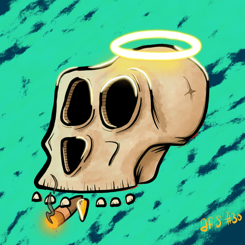 Almost Fancy Skull #30