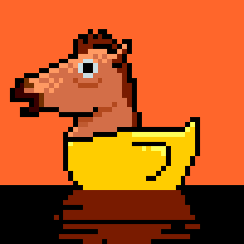 CryptoDuckie #223 | Horseduck