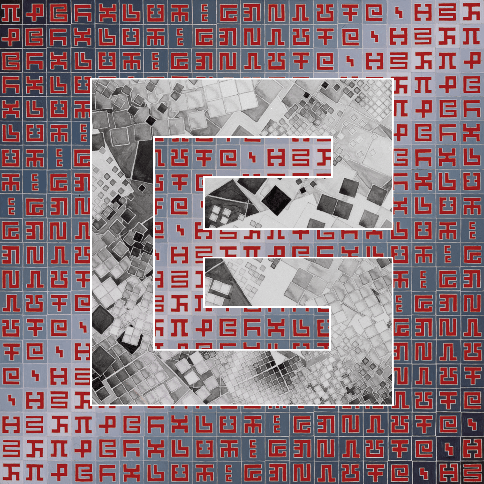 Magic Square Grey Chaos Letter 3