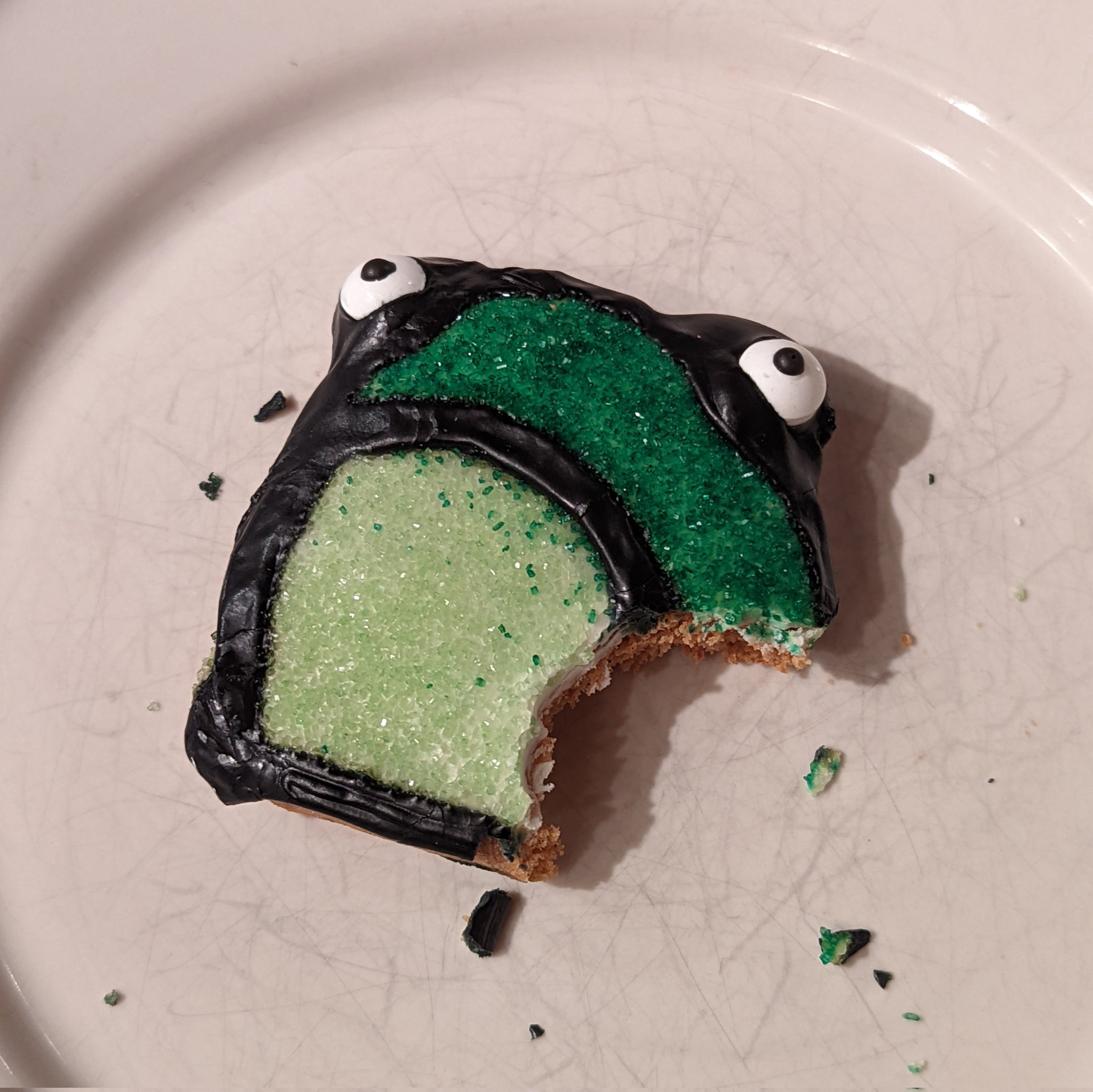 NGMI Fly Frog Cookie