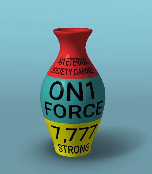 Limited Edition 0N1FORCE Digital Ceramic